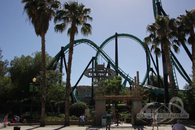 Riddler's Revenge im Parkcheckpoint für Freizeitparks und Achterbahnen