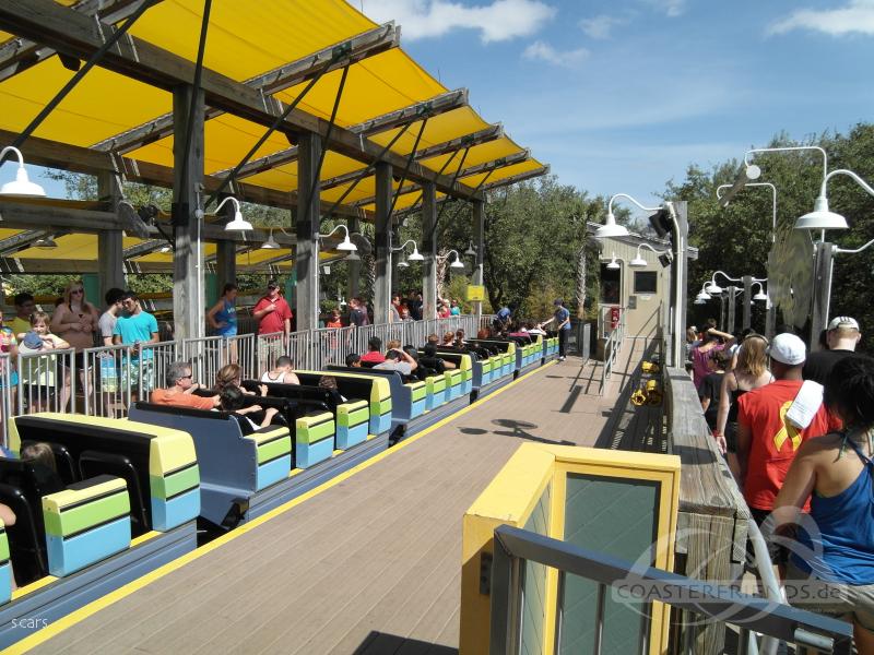 Steel Eel im Parkcheckpoint für Freizeitparks und Achterbahnen