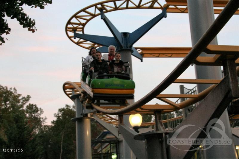 Apple Zapple im Parkcheckpoint für Freizeitparks und Achterbahnen