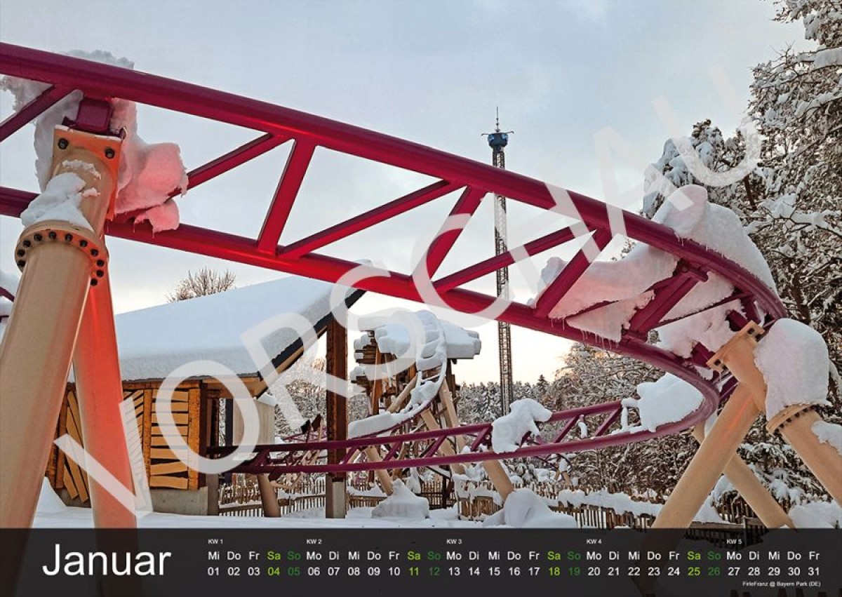Coasterfriends Kalender 2025