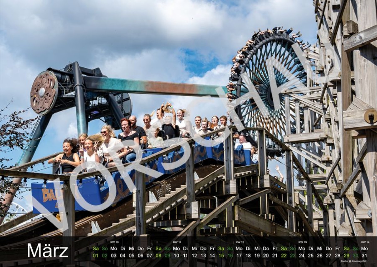 Coasterfriends Kalender 2025