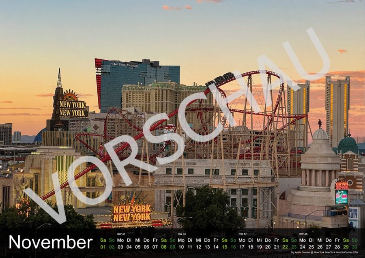 Coasterfriends Kalender 2025