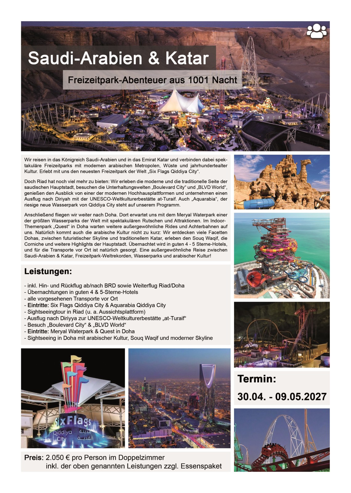 2027 - Saudi-Arabien & Katar